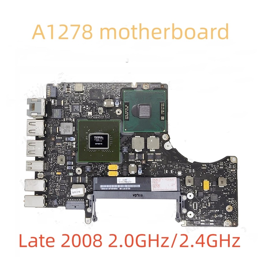 A1278 logic board suitable for Macbook Pro 13 "A1278 motherboard 2008, 2009, 2010