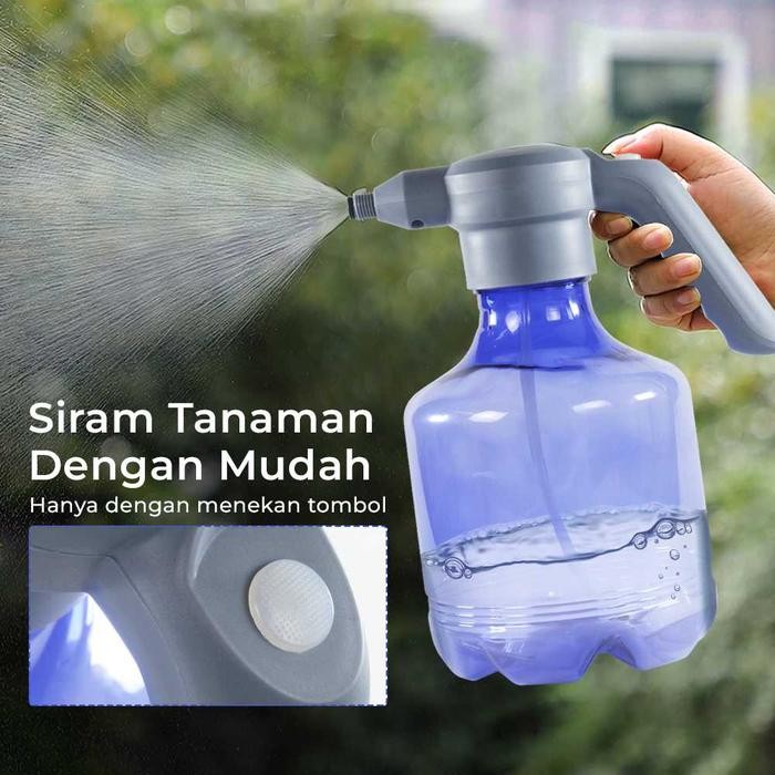 Sprayer Botol Semprotan Penyiram Tanaman Elektrik Recharge Sprinkler