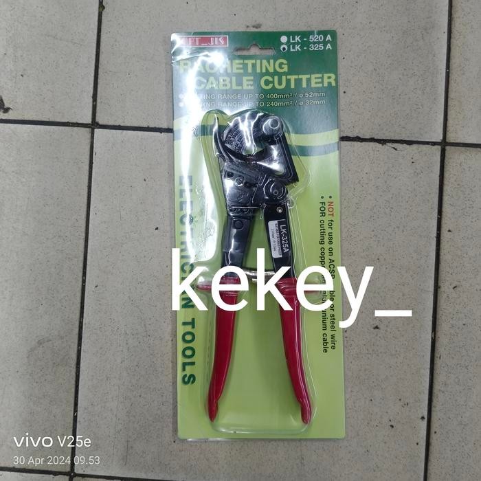 

cable cutter rachet LK 325 A