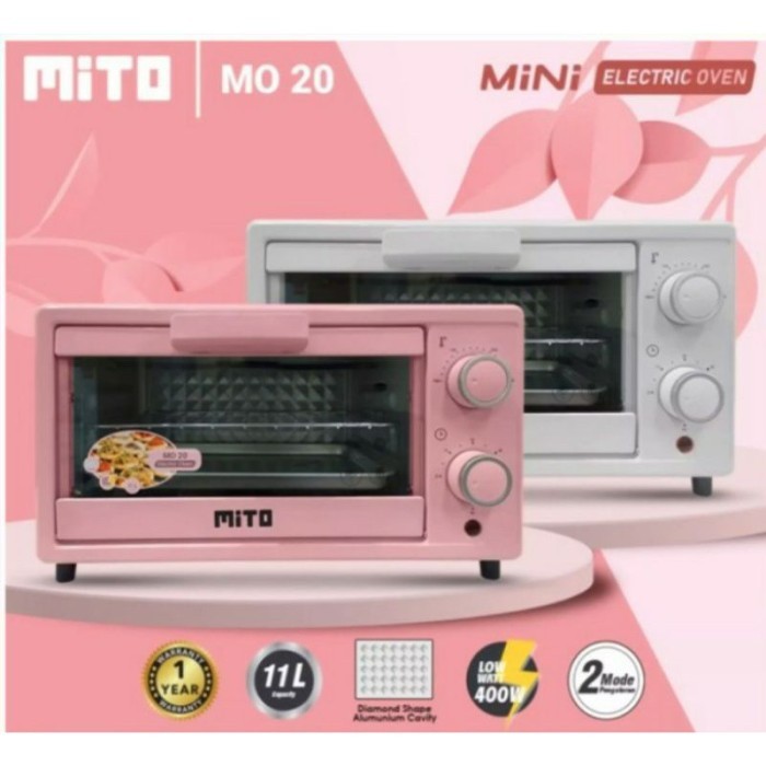(Expert) Mito Oven Listrik Mito Mini Electric Oven MITO MO 20