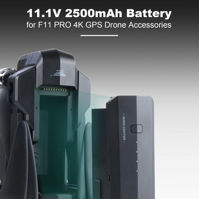[Expert] SJRC F11 PRO S PTZ 4K Battery Baterai Batrei