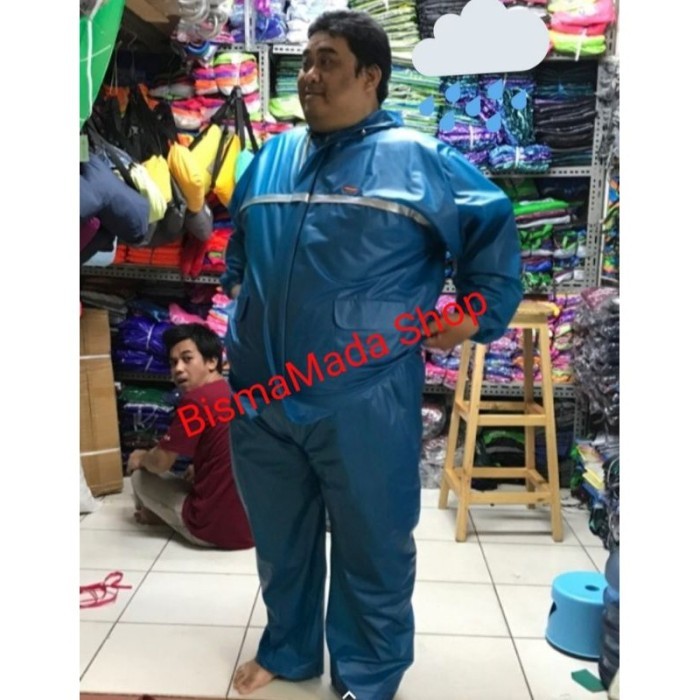 (Expert) MANTEL JAS HUJAN SUMO EXTRA BESAR JUMBO UKURAN XXXXXXL 6 XL 5XL 6XL 5