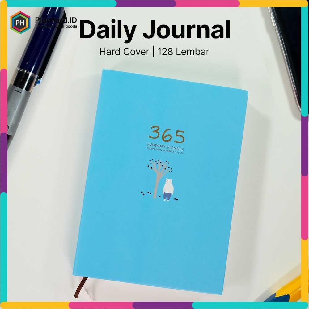 

Buku Diary 365 Hari – Hard Cover Daily Journal 128 Lembar