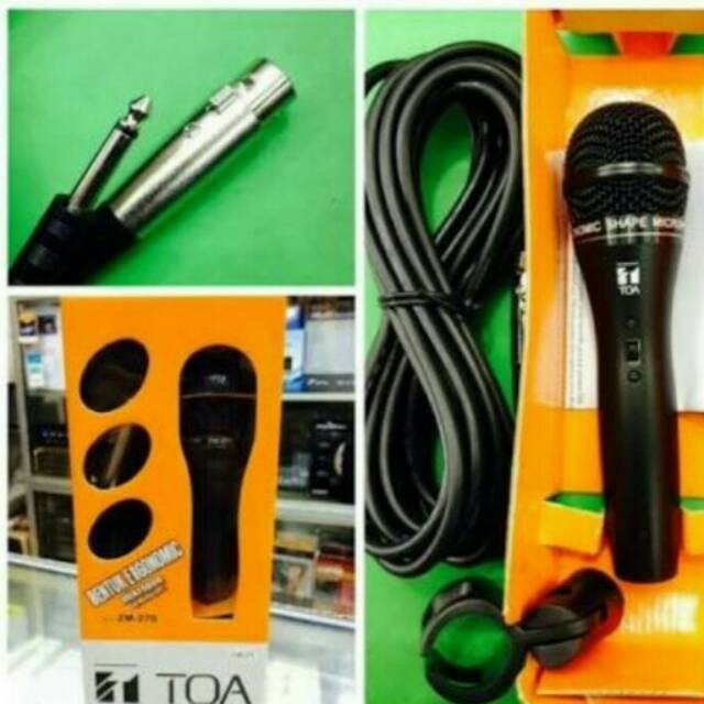 (Expert) MIC TOA ZM 270 MIK TOA ZM 270 MICROPHONE TOA ZM 270 ORIGINAL
