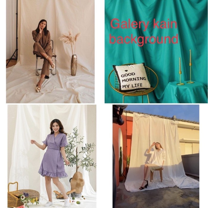 (Expert) jual kain background foto polos foto studio