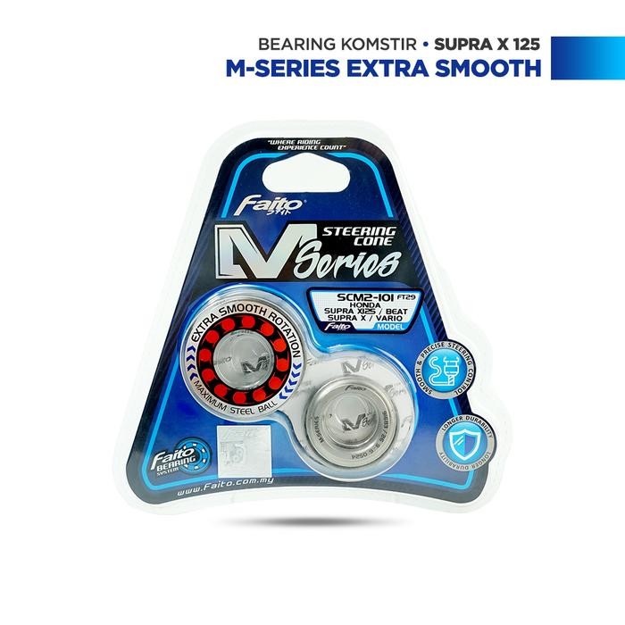 Terlaris Faito M-Series (V2) Smooth Rotation Bearing Komstir Adv / Pcx / Vario / Beat / Supra Gtr /