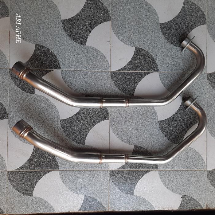 Header Pipa Leher Knalpot Vyrus By R9 Original Old Cb150R Cb 150 R Old