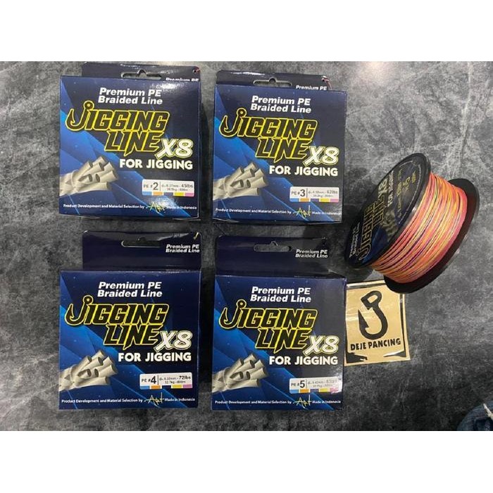 Senar Pe Jigging Line X8 Premium Braided Pe Line 300M 400M 600M Jigging Line X8 For Jigging