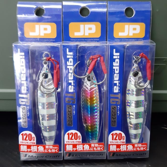 Tungsten Major Craft Jigpara Tg 120G Saltwater 2021