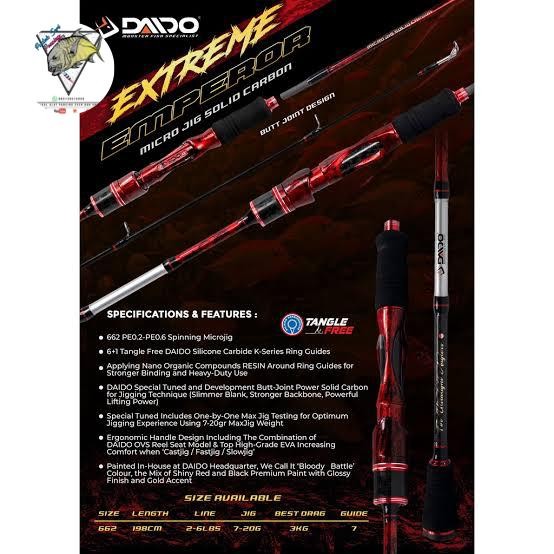 Rood Daido Emperor Extreme Micro Jig