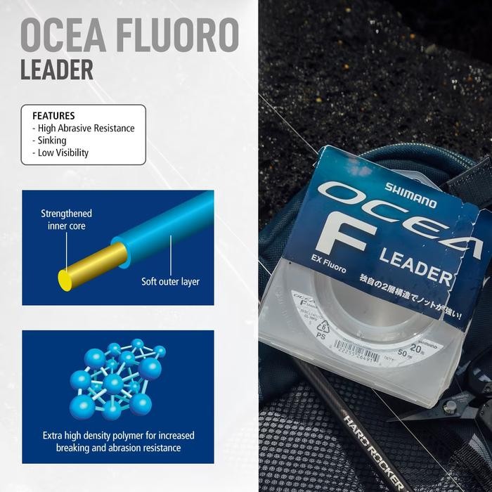 Shimano Ocea Ex Fluorocarbon Leader Senar Leader Pancing