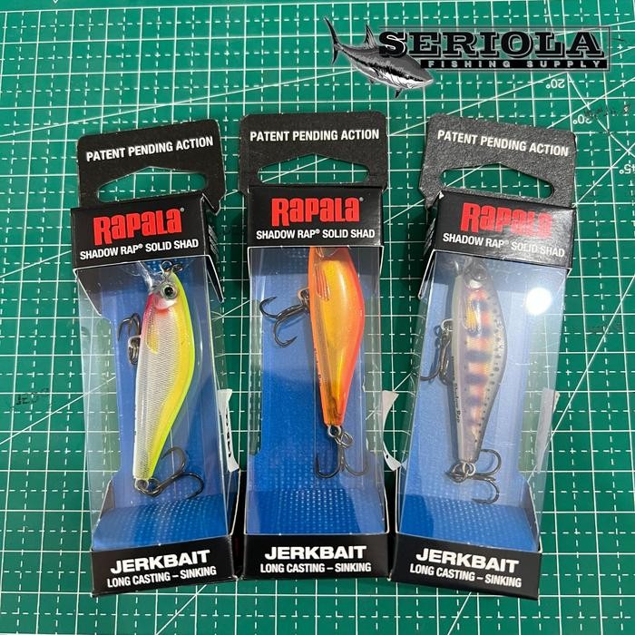 Umpan Lure Minnow Rapala Shadow Rap Solid Shad Long Casting 5Cm 5,5G