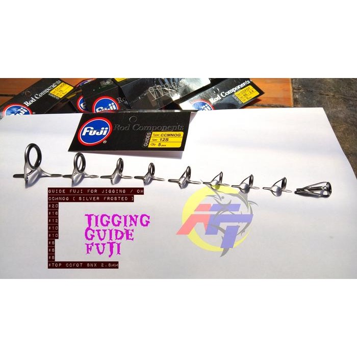 Ring Guide Fuji For Jigging Oh Slow Jig 1 Set