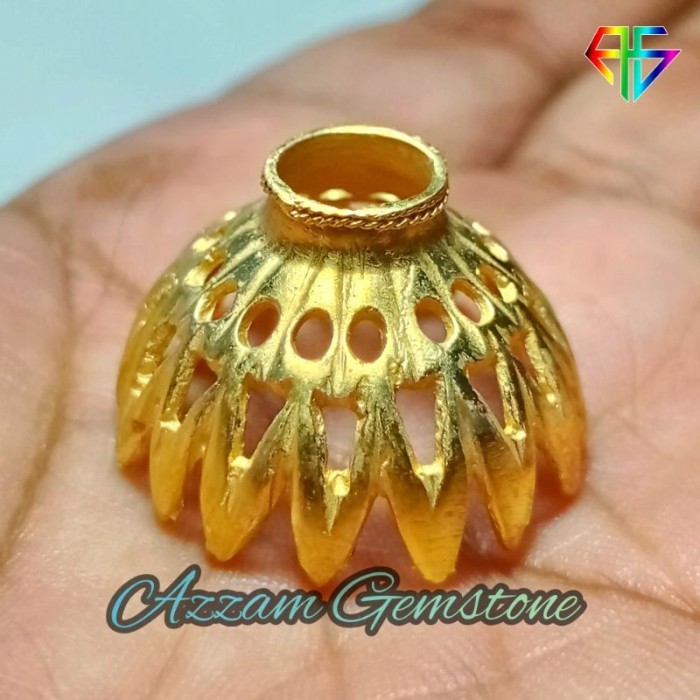 (Expert) FAVORITE Mendak Mendok Ring Selut Logam Kuningan bkn kalasa Stainless