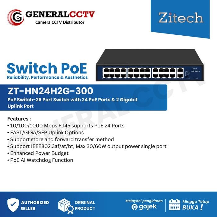 Terlaris Termurah Switch Poe 24 Port