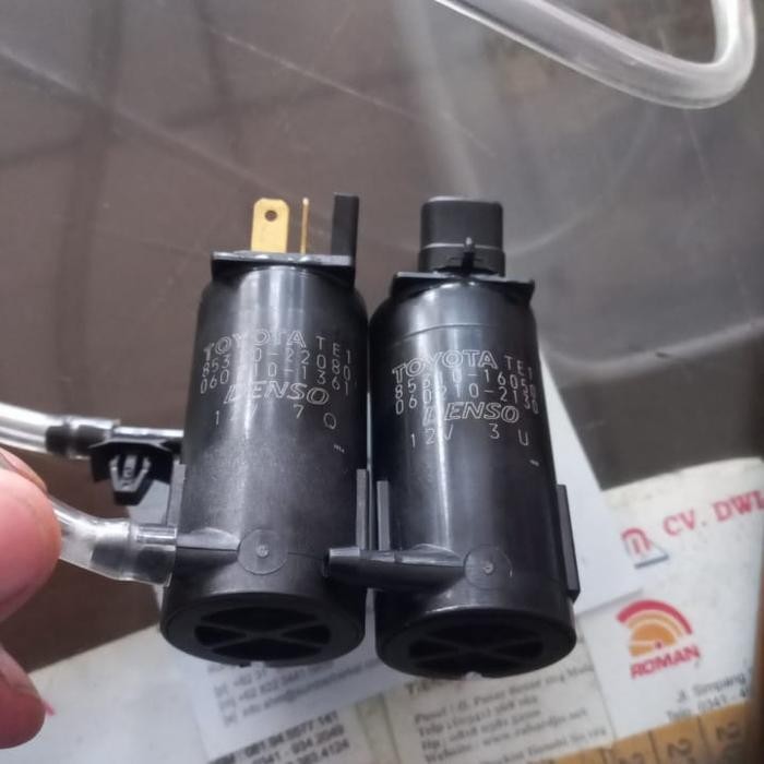 Motor Dinamo Tabung Air Wiper Kijang Kapsul Original Denso