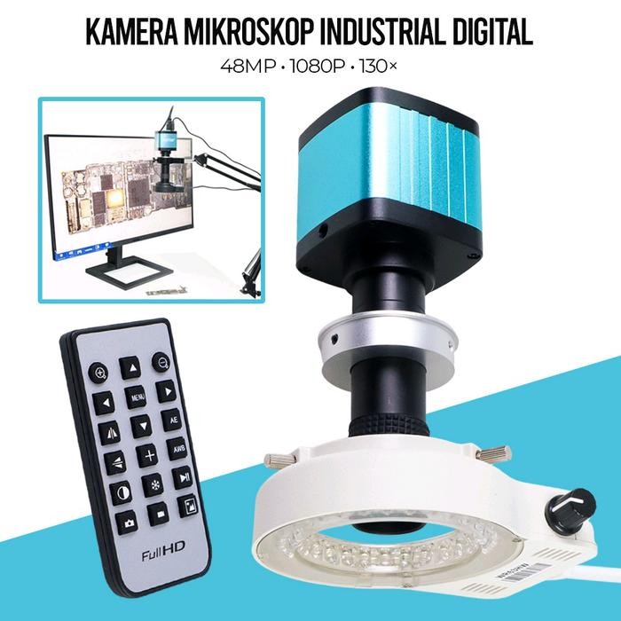 

Best Seller Mshiwi Kamera Mikroskop Industrial Digital 48Mp 1080P 130X - Me2022 - Blue