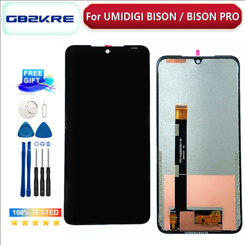 Original UMIDIGI Bison Bison Pro LCD Display+Touch Screen For UMIDIGI Bison 2021 BISON GT LCD Displa