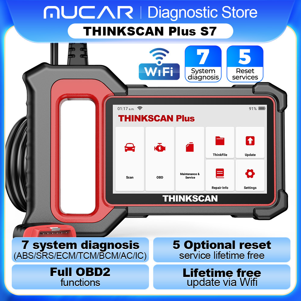 Thinkcar Thinkscan Plus S7/S6/S4 OBD2 Diagnostic Tools Transmission