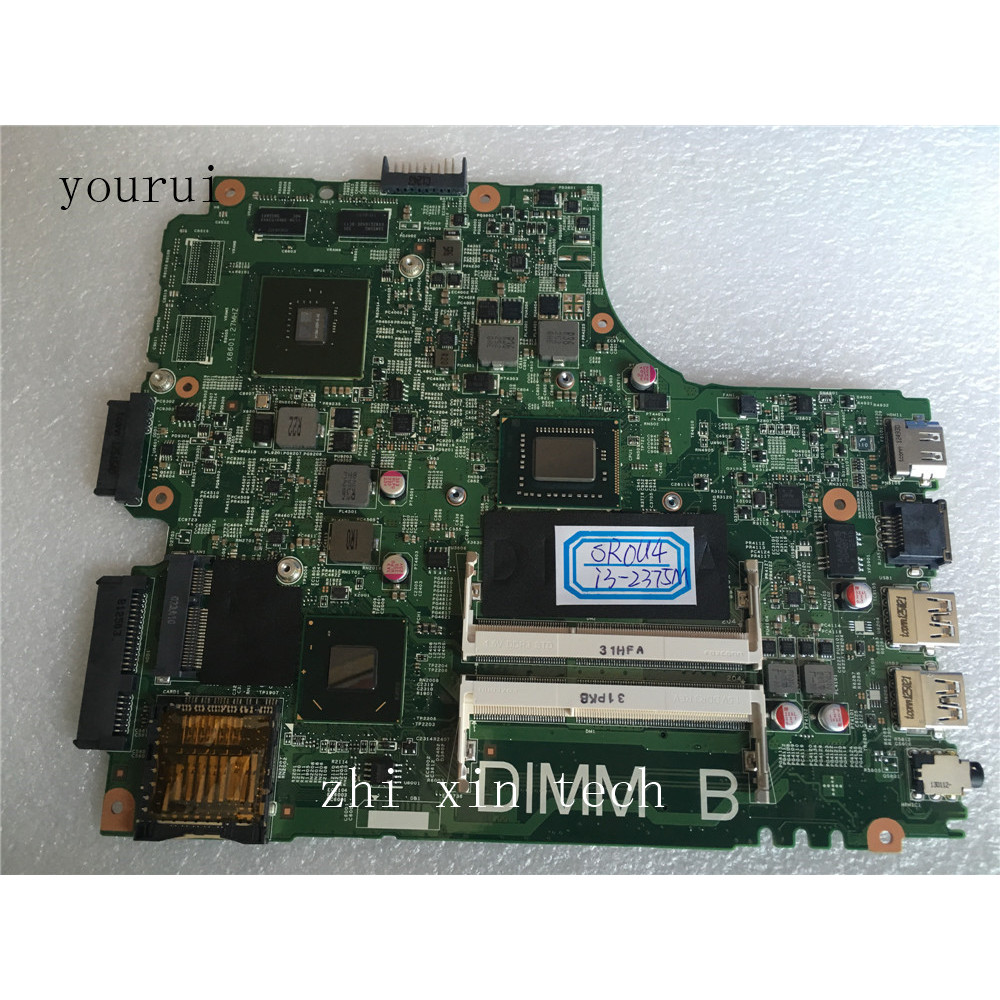 yourui Laptop Motherboard For Dell Inspiron 2421 3421 5421 Mainboard SR0U4 i3-2375m DDR3 Test ok 100