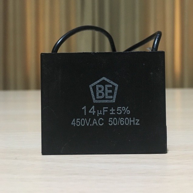 (Expert) KAPASITOR KOTAK KIPAS ANGIN POMPA AIR 14UF 450V 14 UF 450