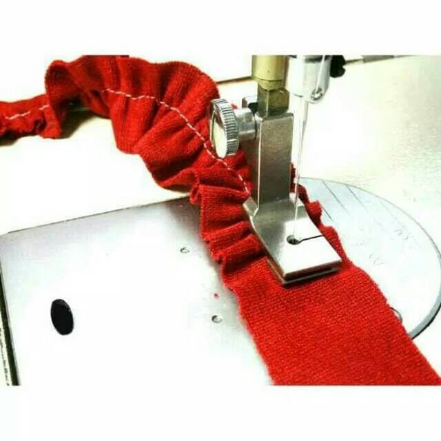 (Expert) Sepatu Jahit Kerut - Gathering Foot P5 untuk Mesin Jahit