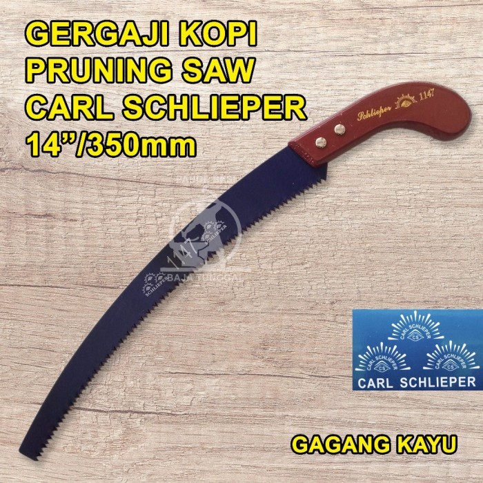 PREMIUM Gergaji Kopi SCHLIEPER Cap Mata - Graji Dahan Ranting Bonsai Lengkung Siap Pakai - Graji