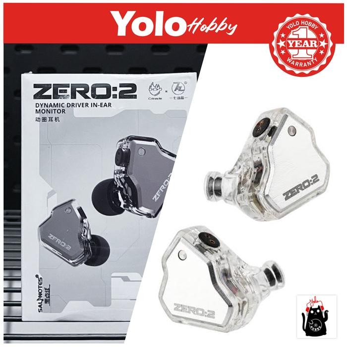 Terlaris 7Hz Zero 2 7Hz X Crinacle Zero : 2 Dynamic Driver In Ear Earphone Ongkir Termurah