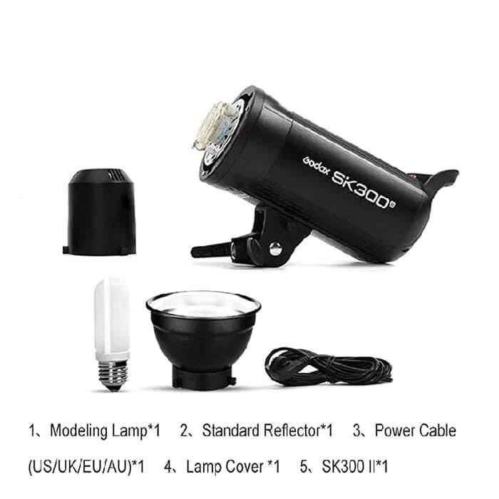 Godox Sk300Ii - Paket Lampu Godox Sk300 Ii