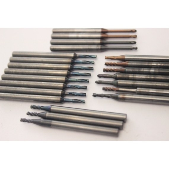 Executive Endmill 2 Bekas 2 F Endmill Carbide Mata Cutter