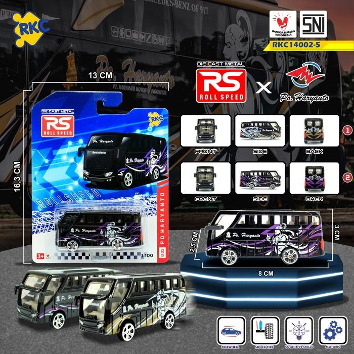 Diecast Metal RS Roll Speed 1:64 Mobil Indonesia