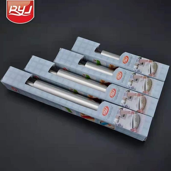 

Rolling Pin Stainless Steel Putar Penggiling Penggilas Adonan Kue Roti Gratis Ongkir