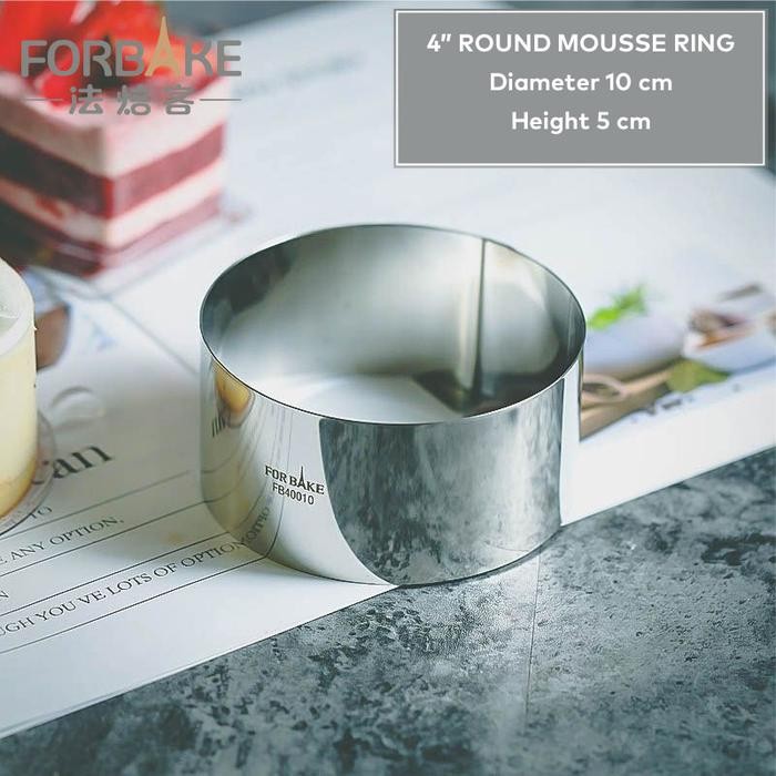 

Stainless Ring Mousse Round H 5 Cm - Food Grade Gratis Ongkir