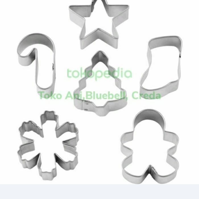

Wilton Cookie Cutter Mini In Wreath 6 Pcs ( 2308-5456 ) Gratis Ongkir