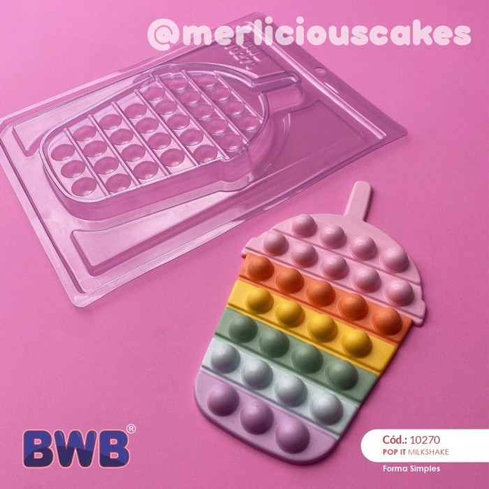 

Bwb Pop It Milkshake Chocolate Mold Cetakan Coklat Gratis Ongkir
