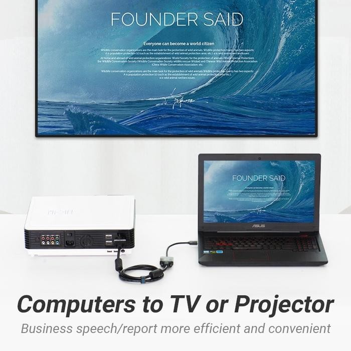 PROMO / TERMURAH Vention HDMI to VGA Converter TERBAIK