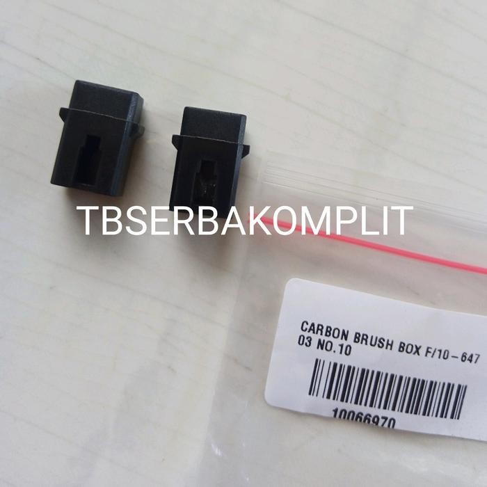 Rumah Carbon Brush Krisbow 10064703 Mesin Bor 13mm Box Spul Arang CB