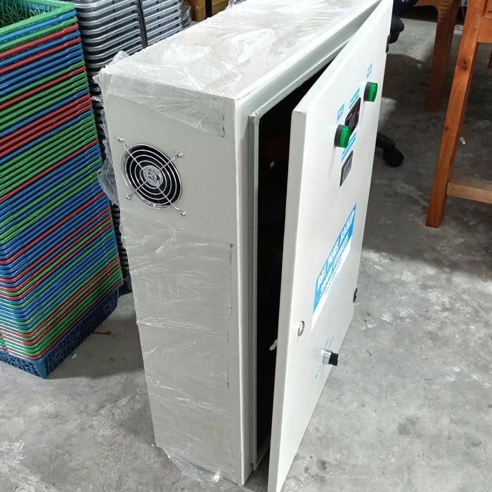 Box Panel Plts 3000W Mppt 60A Otomatis Panel Surya Solar Cell Ats Wifi