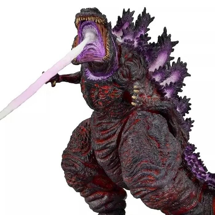 Neca King of the Monsters Godzilla Shin Atomic Blast Purple Figure