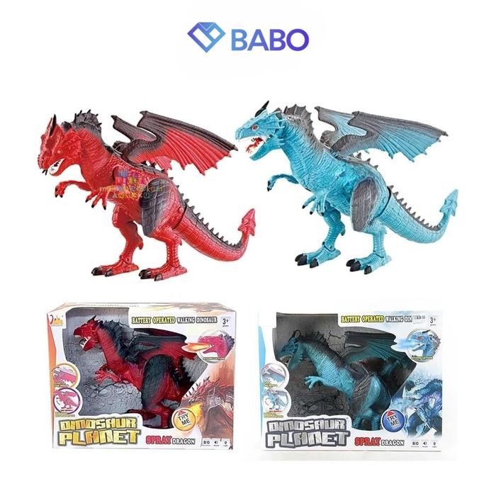 Dinosaur Planet Spray Dragon Remote Control Mainan Simulasi Naga
