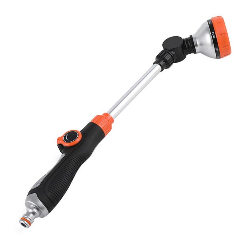 Hose Sprayer Nozzle High-Pressure Water Hose Nozzle Sprayer With Adjustable 8 Pattern For Garden