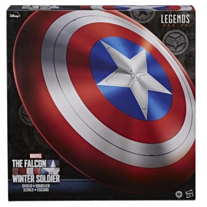 Tameng Marvel Legends Falcon & Winter Soldier Captain America Shield