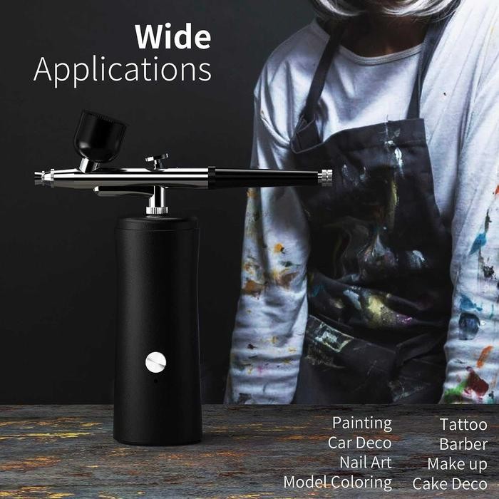 MINI AIRBRUSH SPRAY GUN NAIL ART CAKE BODY PAINT OTOMOTIF AIR BRUSH