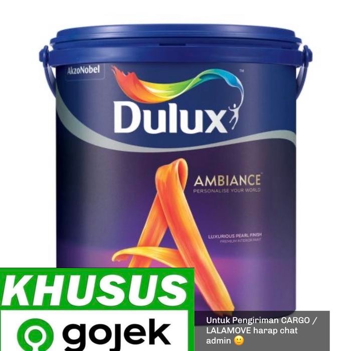 CAT DULUX AMBIANCE 20L / BRILLIANT WHITE 2290 / PUTIH