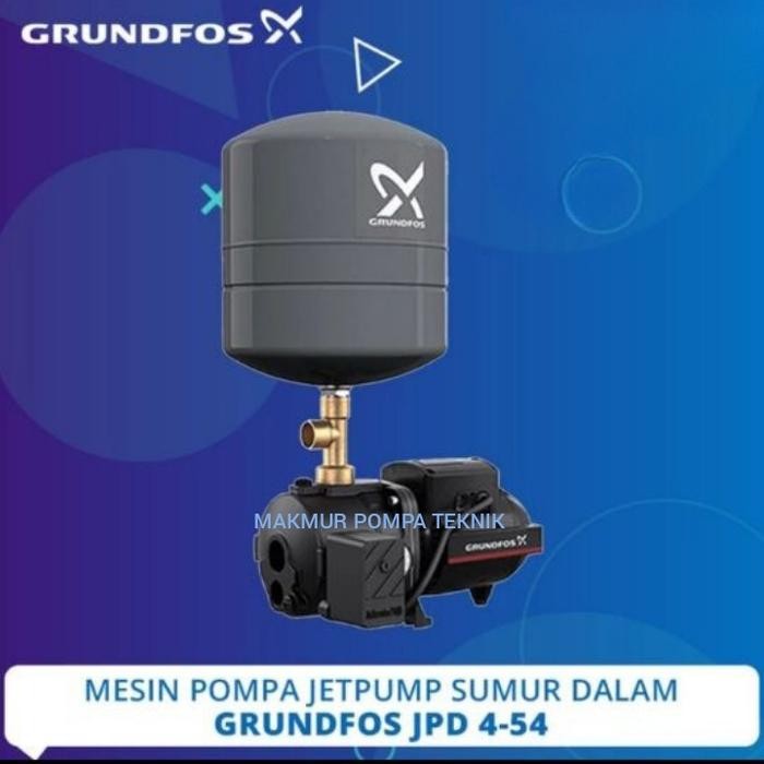 Promo Mesin Pompa Air Sumur Dalam Jet Pump Grundfos Jpd 4-54Pt Jd Basic 4
