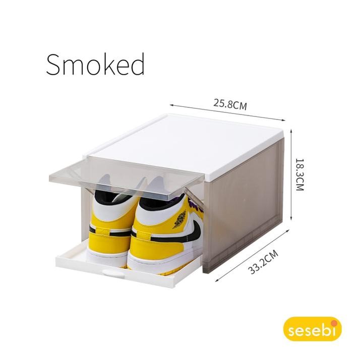 SESEBI Kotak Sepatu Premium Berkulitas