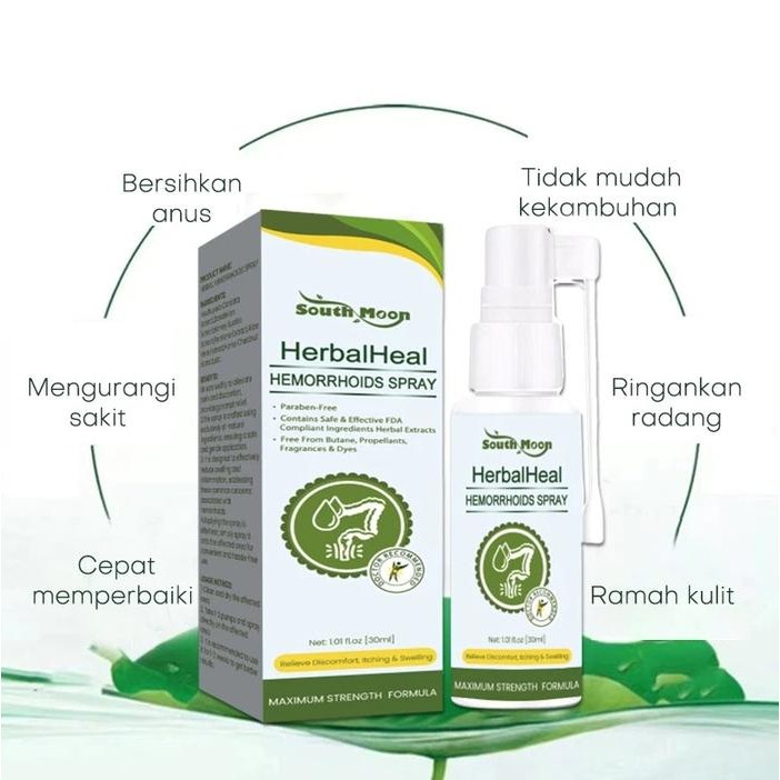 Terlaris- Obat Semprot Wasir Ambeien Hemorid Herbal Semprotan Wasir Ambeyen Bengkak Paling Ampuh