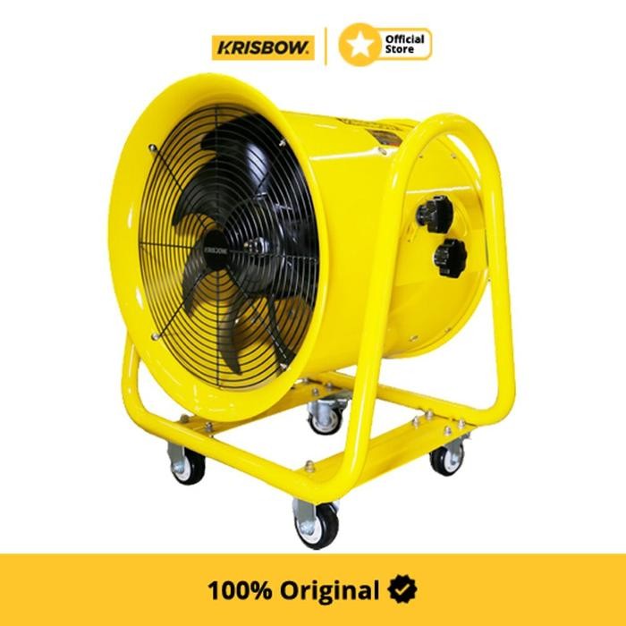 Krisbow 18 inci Blower Ventilator Industrial - Kuning