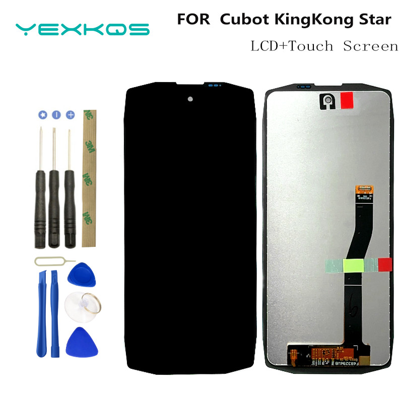 Original CUBOT KINGKONG STAR LCD With Sensor Touch Panel Screen Digitizer Assembly For Cubot Kingkon