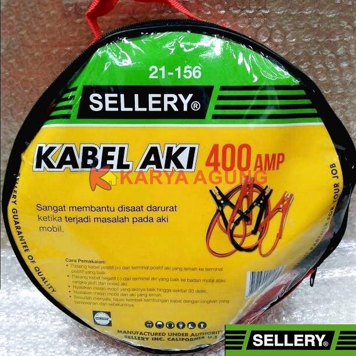 Kabel Aki SELLERY 400A Original / Jumper Jepitan Accu Baterai Mobil